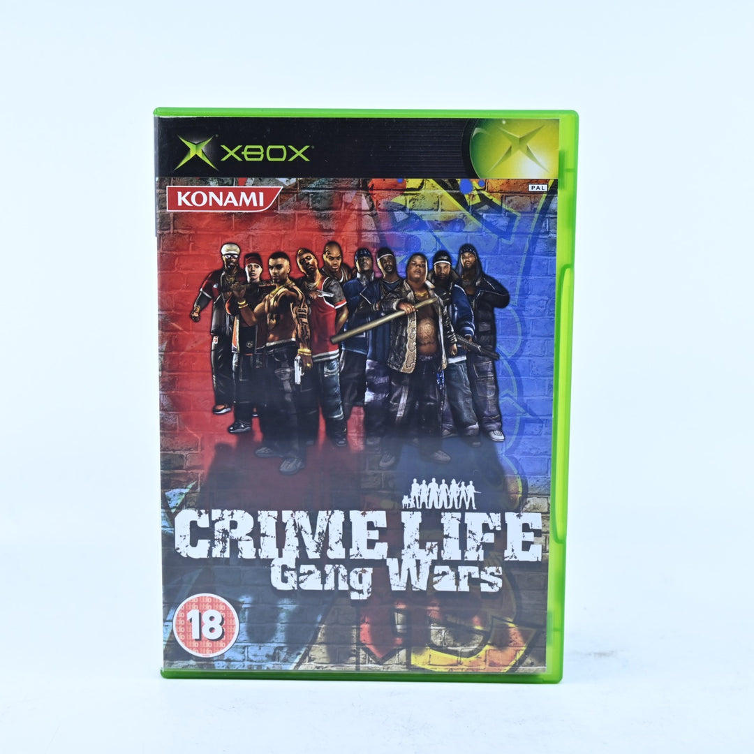 Crime Life: Gang Wars - Original Xbox Game + Manual - PAL - MINT DISC!