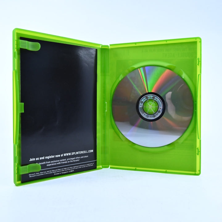 Tom Clancy's Splinter Cell: Double Agent - Original Xbox Game + Manual - PAL