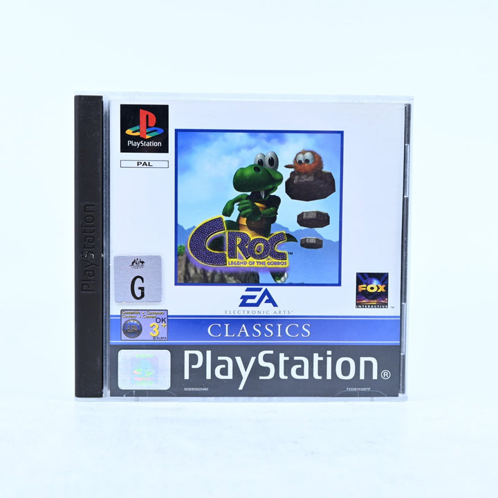 Croc: Legend of the Gobbos - Sony Playstation 1 / PS1 Game + Manual - PAL