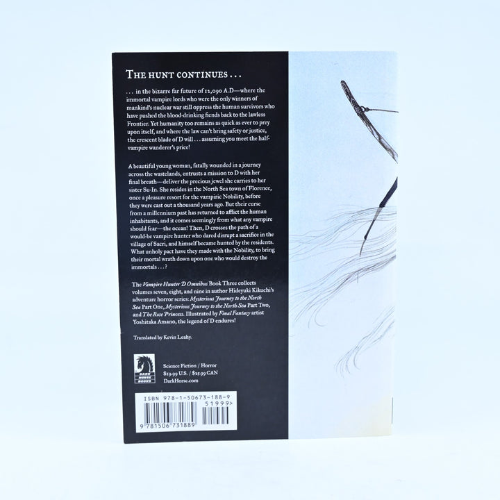 Vampire Hunter D - Omnibus 1-3 - Dark Horse - Hideyuki Kikuchi - Book