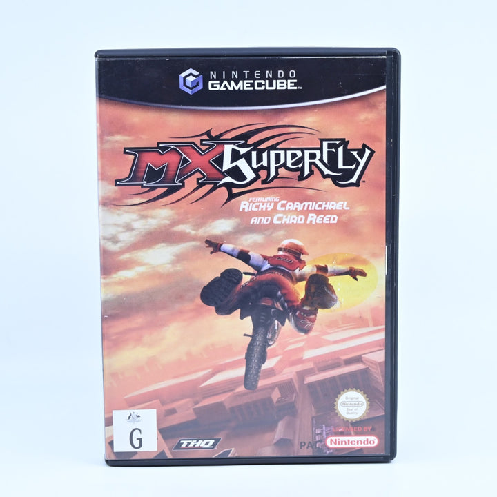 MX Superfly - Nintendo Gamecube Game + Manual - PAL - Ex-Rental - FREE POST!