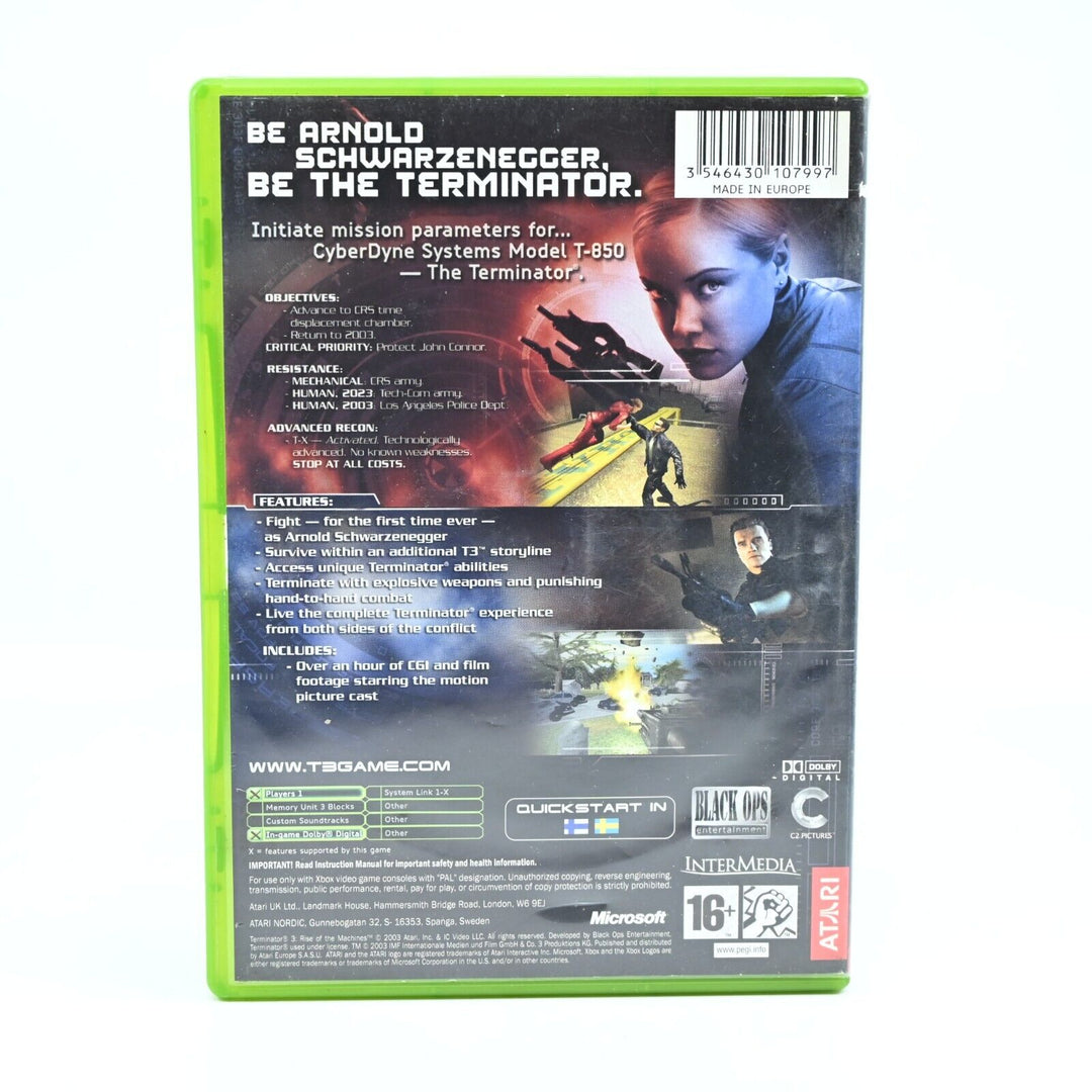 Terminator 3: Rise of the Machines - Original Xbox Game - Read Description