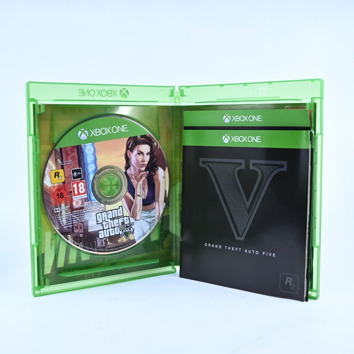 Grand Theft Auto V 5 - Premium Edition - Xbox One Game + Manual - No Map - PAL