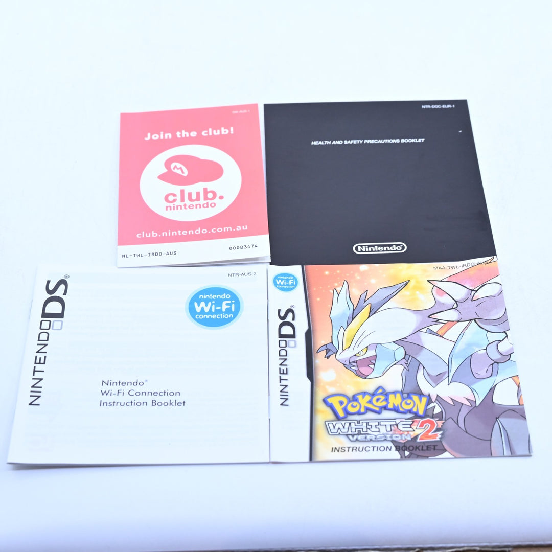 Pokemon White 2 - Nintendo DS Game - AUS PAL + Manual - FREE POST!