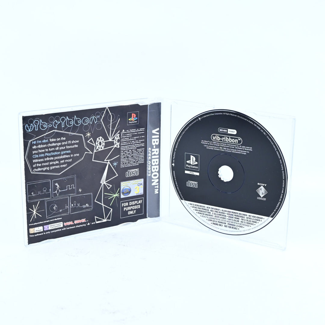Vib-Ribbon [EU Review Ver.] - Sony Playstation 1 / PS1 Game - PAL