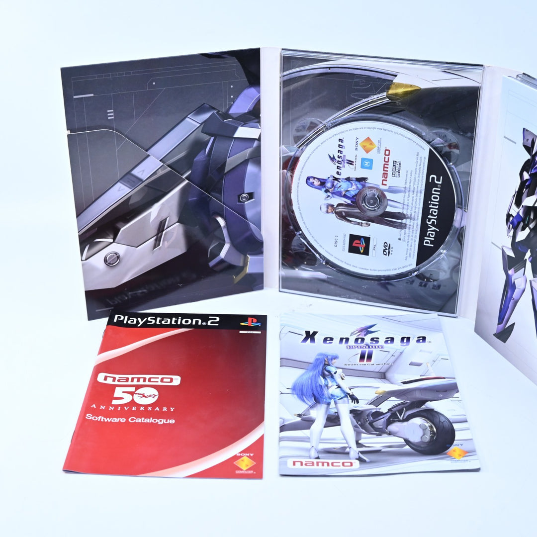 Xenosaga: Episode II - Big Box - Sony Playstation 2 / PS2 Game + Manual - PAL