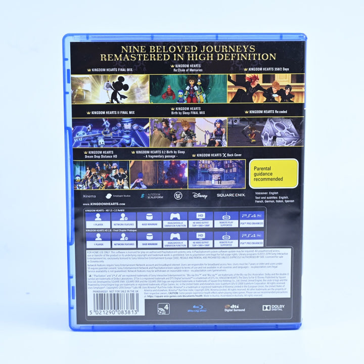 Kingdom Hearts: The Story so Far - Sony Playstation 4 / PS4 Game - MINT DISC!