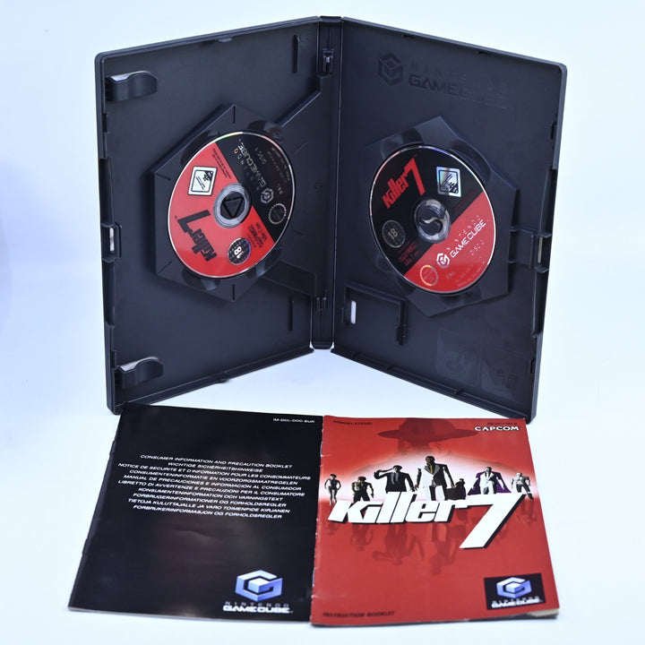 Killer 7 - Nintendo Gamecube Game + Manual - PAL - FREE POST!