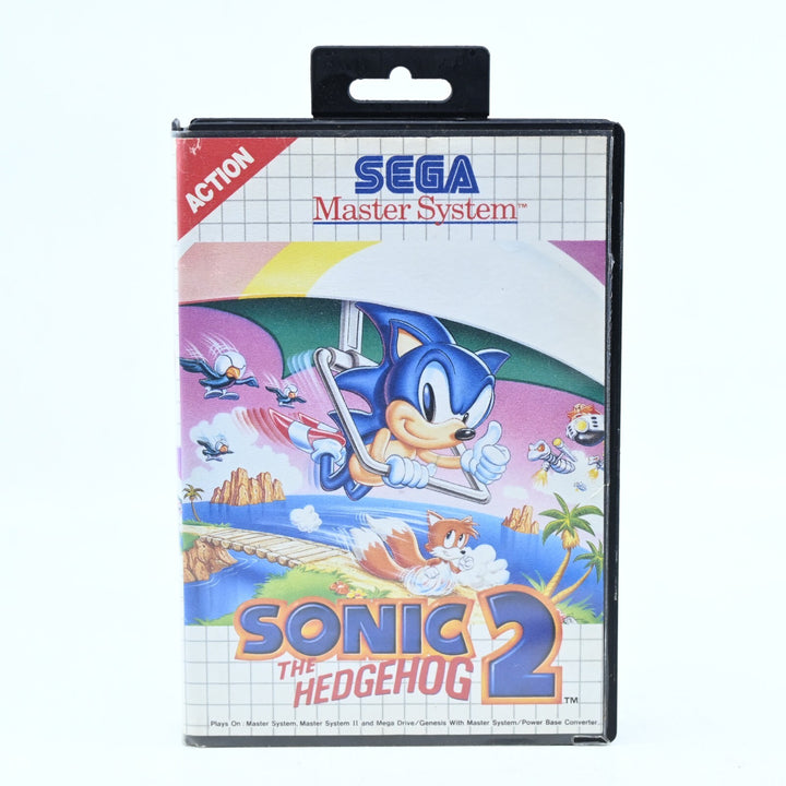 Sonic The Hedgehog 2 - Sega Master System Game - PAL - FREE POST!