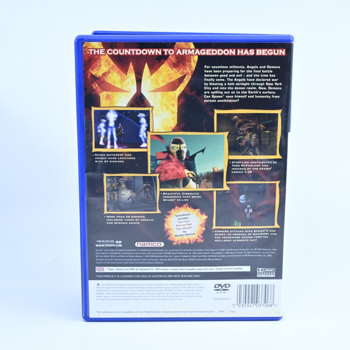 Spawn: Armageddon - Sony Playstation 2 / PS2 Game + Manual - PAL - MINT DISC!