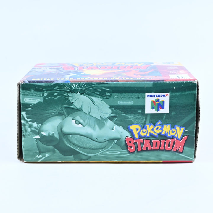 Pokemon Stadium - WITH N64 TRANSFER PAK - N64 / Nintendo 64 Boxed Game - PAL