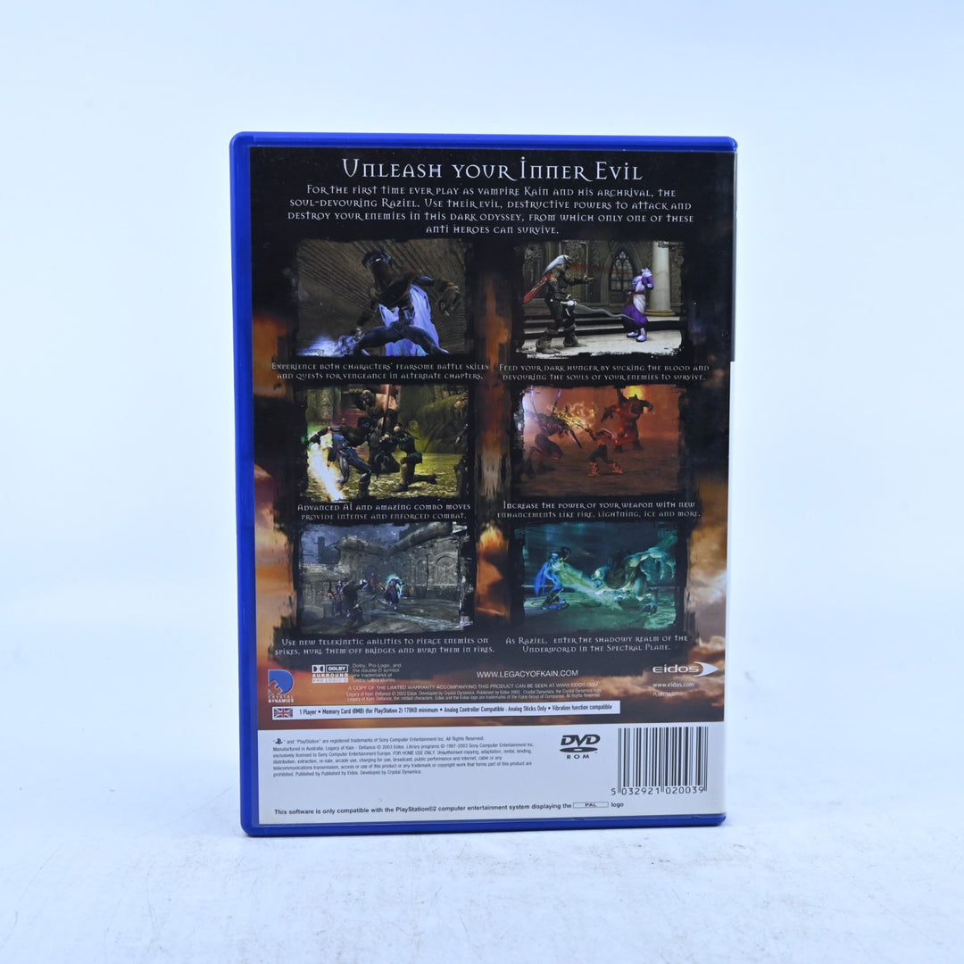 Legacy of Kain - Defiance - Sony Playstation 2 / PS2 Game + Manual - PAL