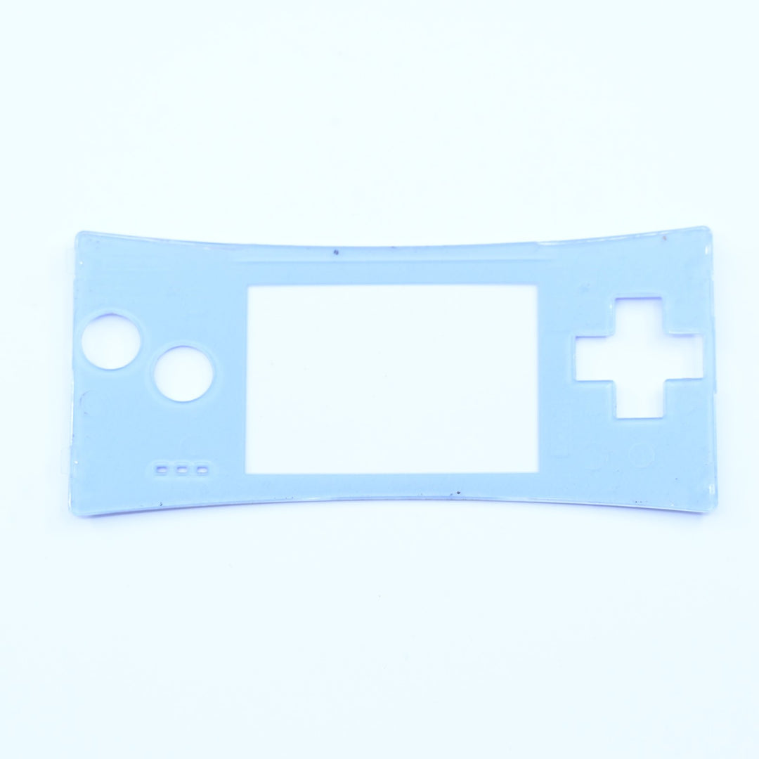 Official Pearl Blue Faceplate - Nintendo Gameboy Micro Accessory - PAL