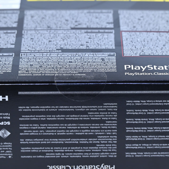 SEALED! Playstation 1 Classic Mini - Sony Playstation 1/ PS1 Boxed Console - PAL
