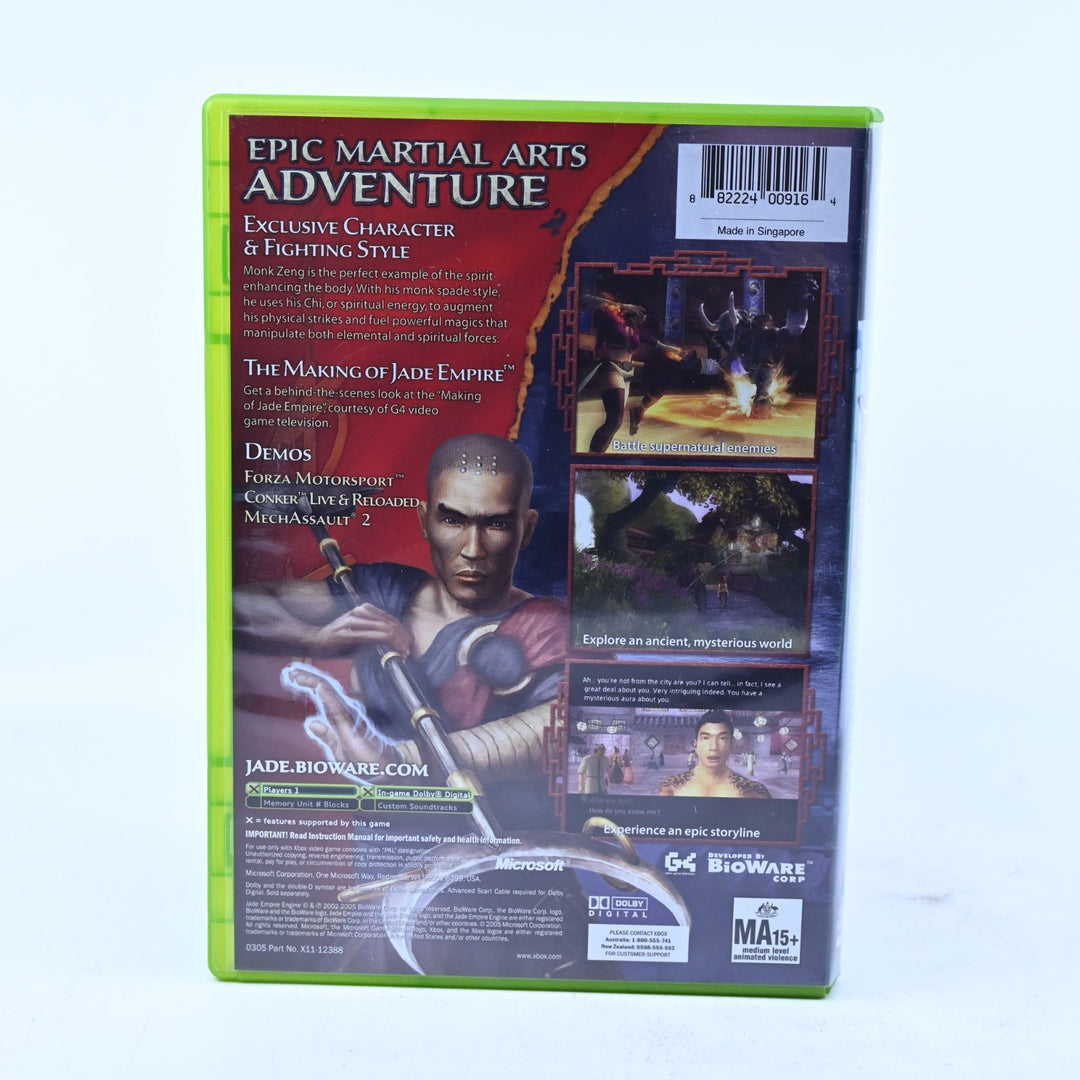 Jade Empire: Limited Edition - Original Xbox Game + Manual - PAL - MINT DISC!