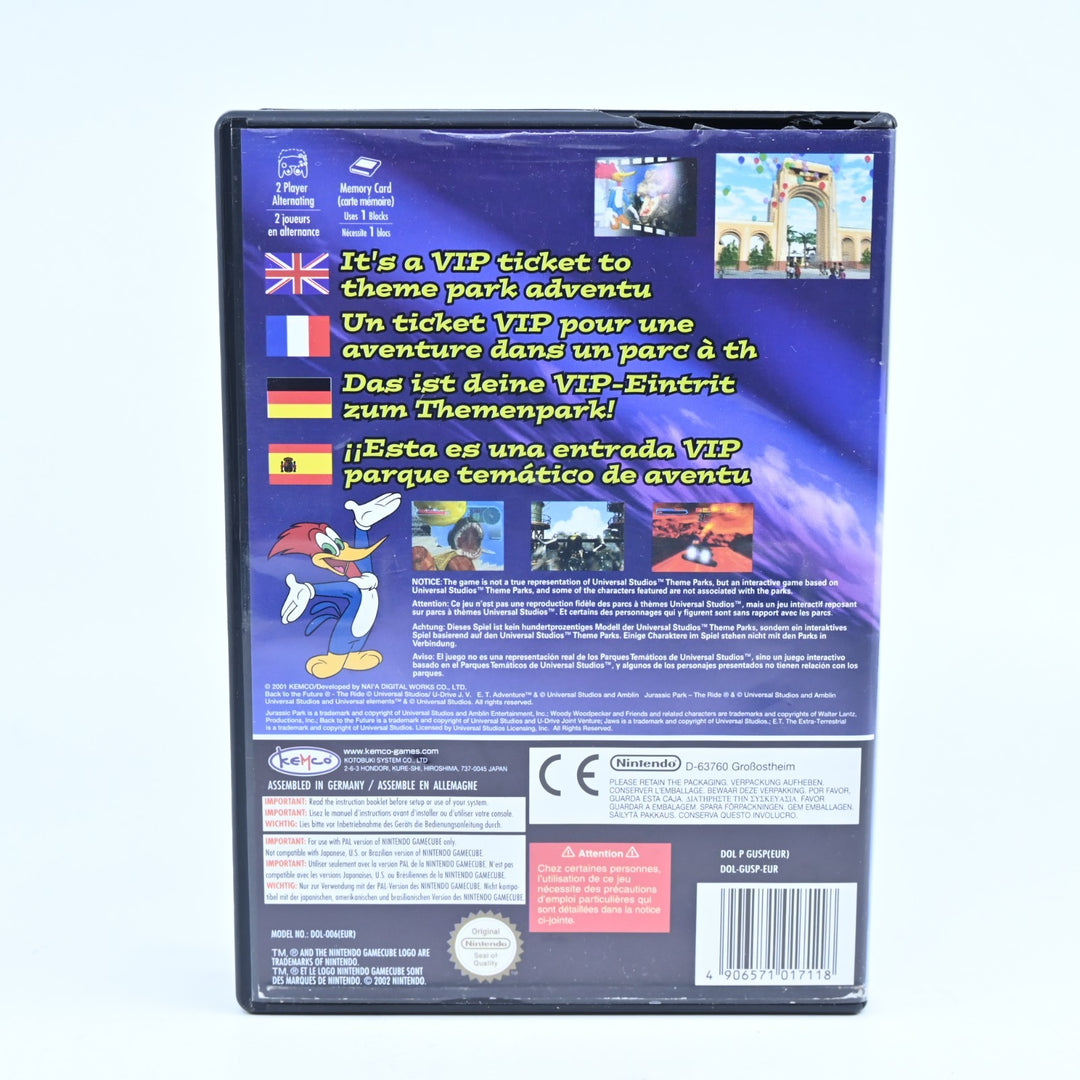 Universal Studios Theme Parks Adventure - Nintendo Gamecube Game - PAL