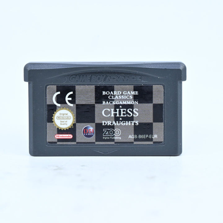 Board Game Classics: Backgammon & Chess & Draughts - GBA Boxed Game - PAL