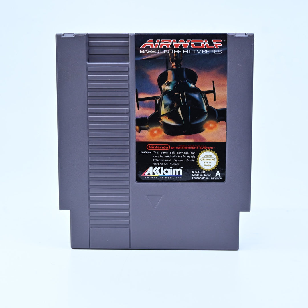 Airwolf - Nintendo Entertainment System / NES Boxed Game - PAL - FREE POST!