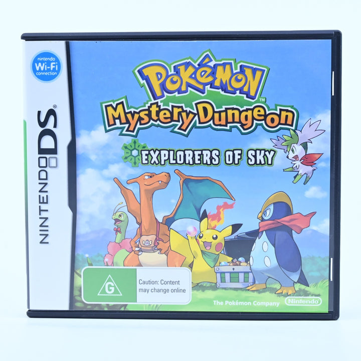 Pokemon Mystery Dungeon: Explorers of Sky - Nintendo DS Game - PAL + Manual