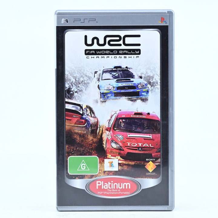 WRC Fia World Rally Championship - Sony PSP Game + Manual - FREE POST!