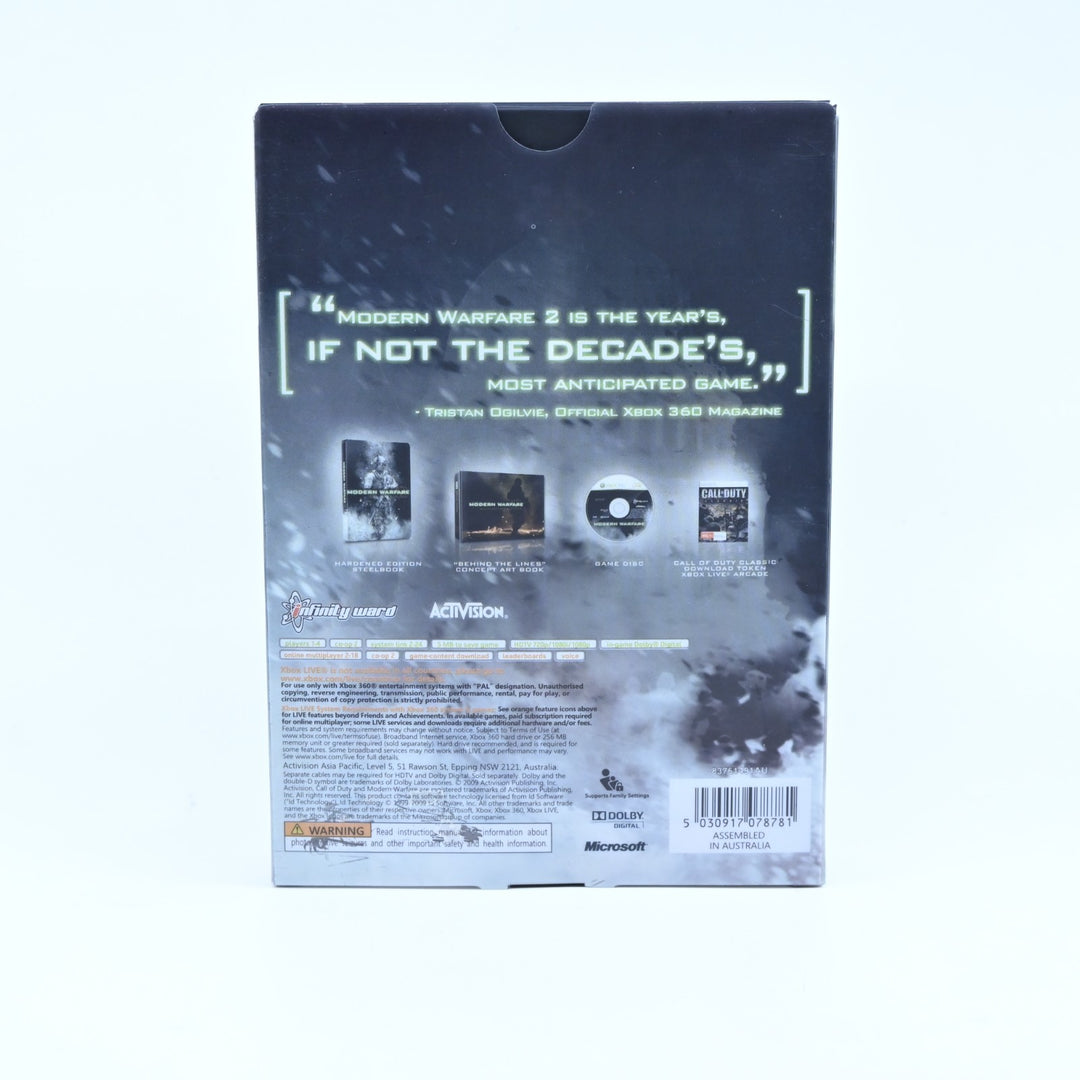 Call of Duty: Modern Warfare 2 Hardened Edition - Xbox 360 Game + Manual - PAL