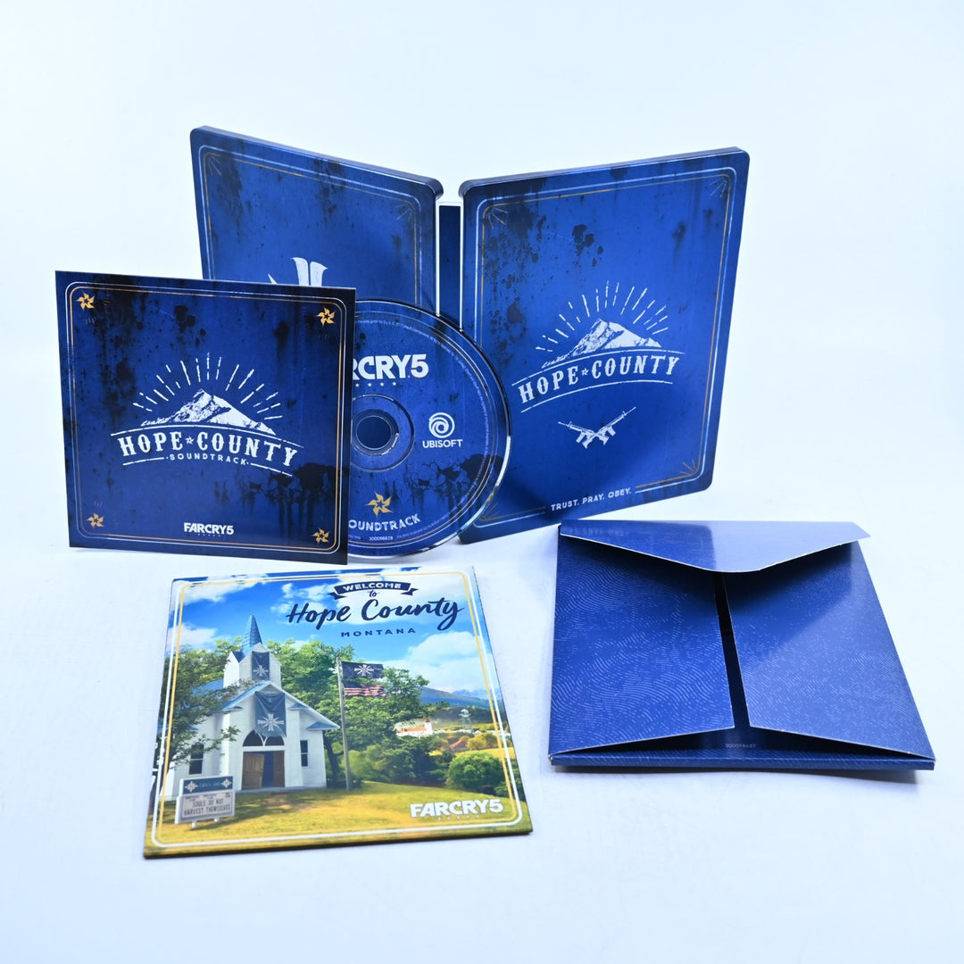 Far Cry 5 Deluxe Steelbook Edition - Sony Playstation 4 / PS4 Game - CODE UNUSED