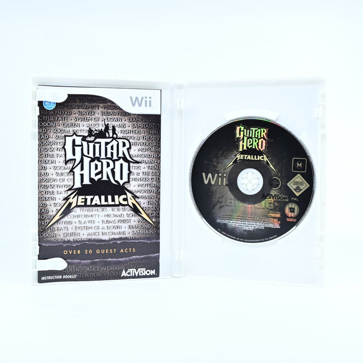 Guitar Hero Metallica - Nintendo Wii Game + Manual - PAL