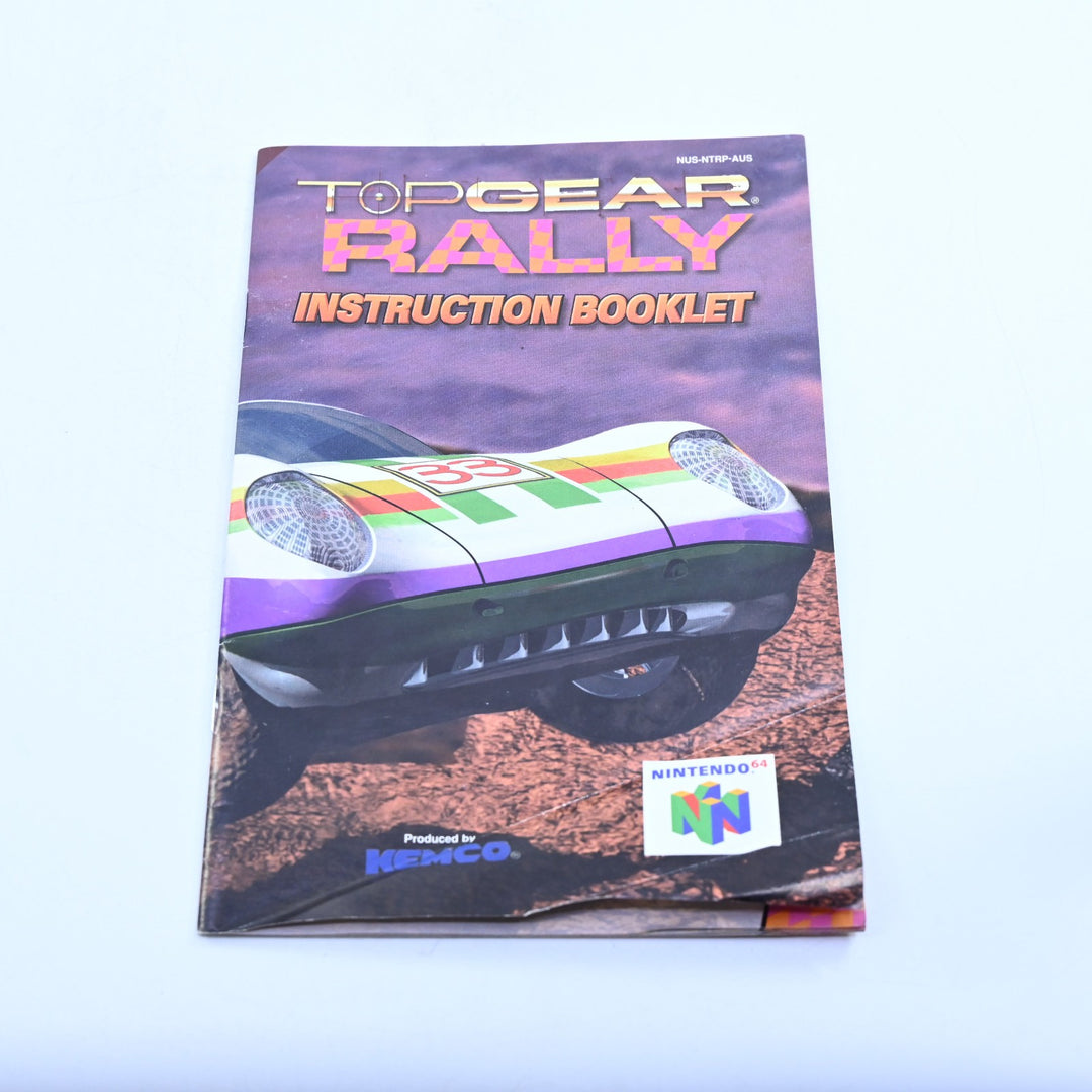 Top Gear Rally - N64 / Nintendo 64 Boxed Game - PAL - FREE POST!