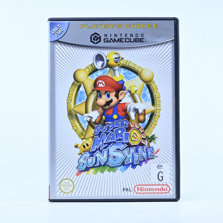 Super Mario Sunshine - Nintendo Gamecube Game + Manual - PAL - FREE POST!