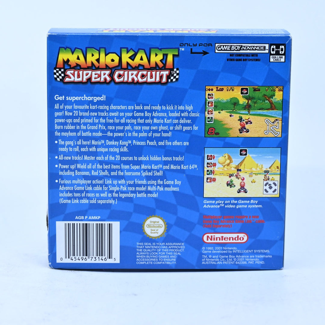 Mario Kart: Super Circuit - Nintendo Gameboy Advance / GBA Boxed Game - PAL