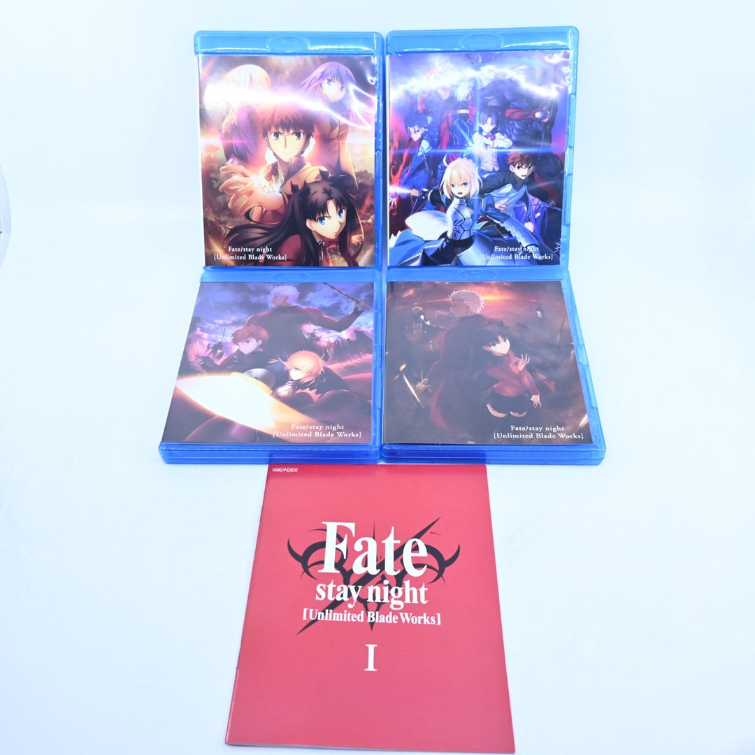 Fate/Stay Night [Unlimited Blade Works] I + II (SEALED) - AUS PAL - Blu-ray