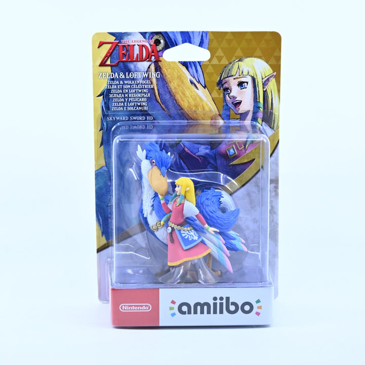 SEALED! Zelda & Loftwing Amiibo - The Legend of Zelda - Nintendo