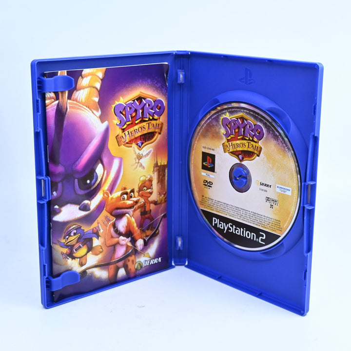 Spyro: A Hero's Tail - Sony Playstation 2 / PS2 Game + Manual - PAL - MINT DISC!