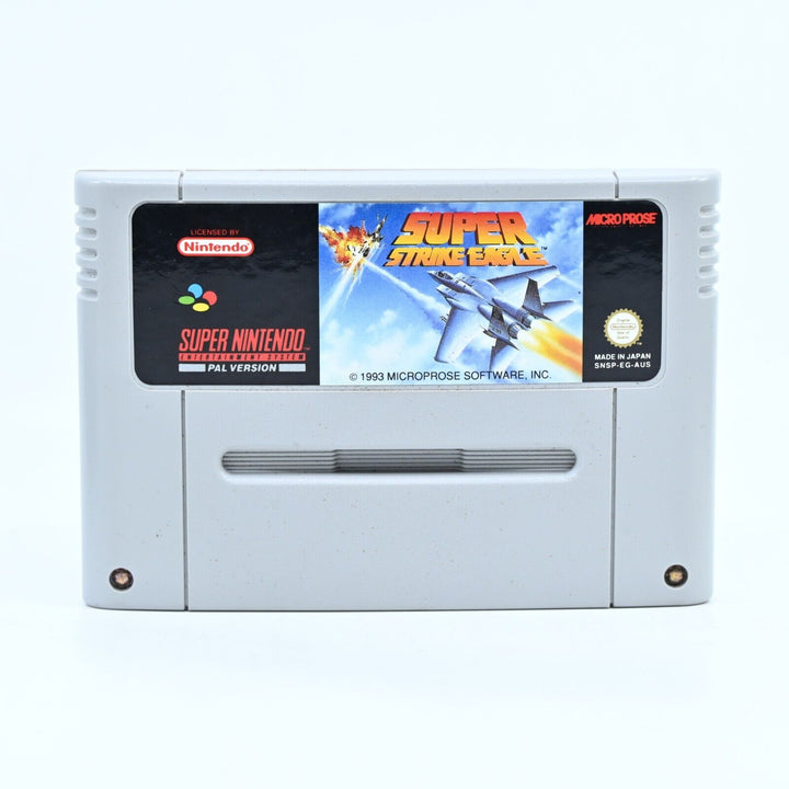 Super Strike Eagle - Super Nintendo / SNES Game - PAL - FREE POST!