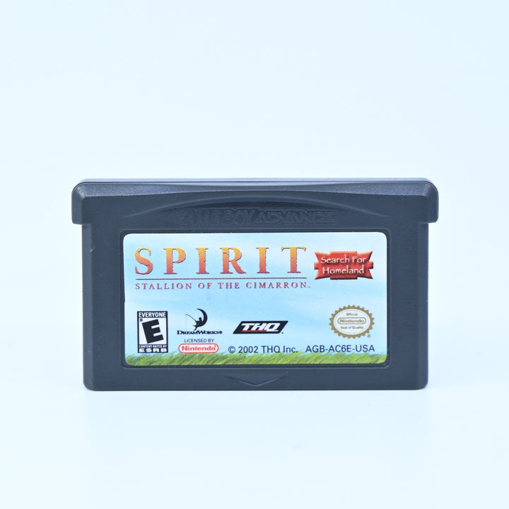 Spirit: Stallion of the Cimarron - Search For Homeland -  GBA Game - Region Free