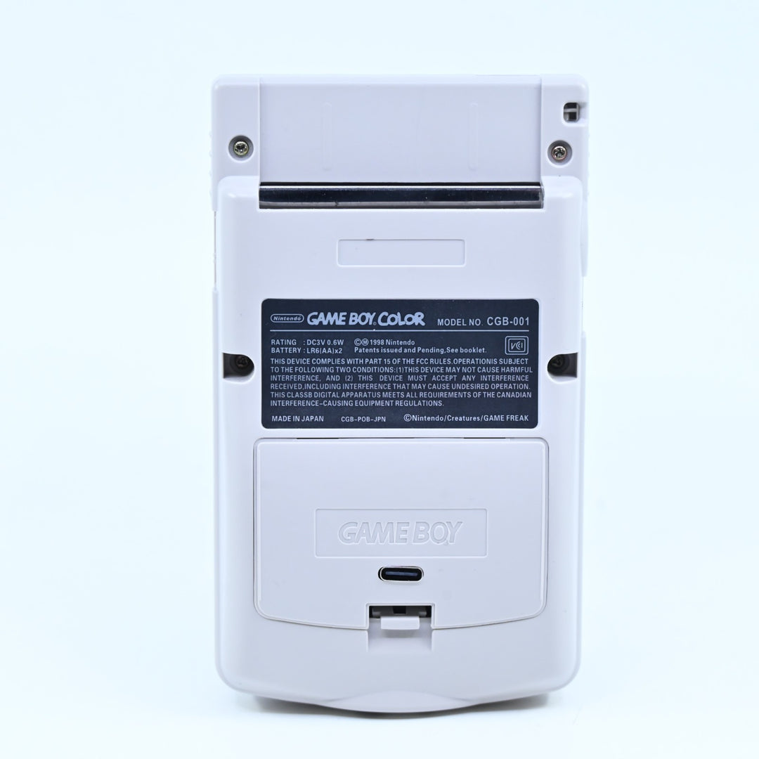 Grey - IPS + USB-C - Nintendo Gameboy Color Console - CGB-001 - FREE POST!