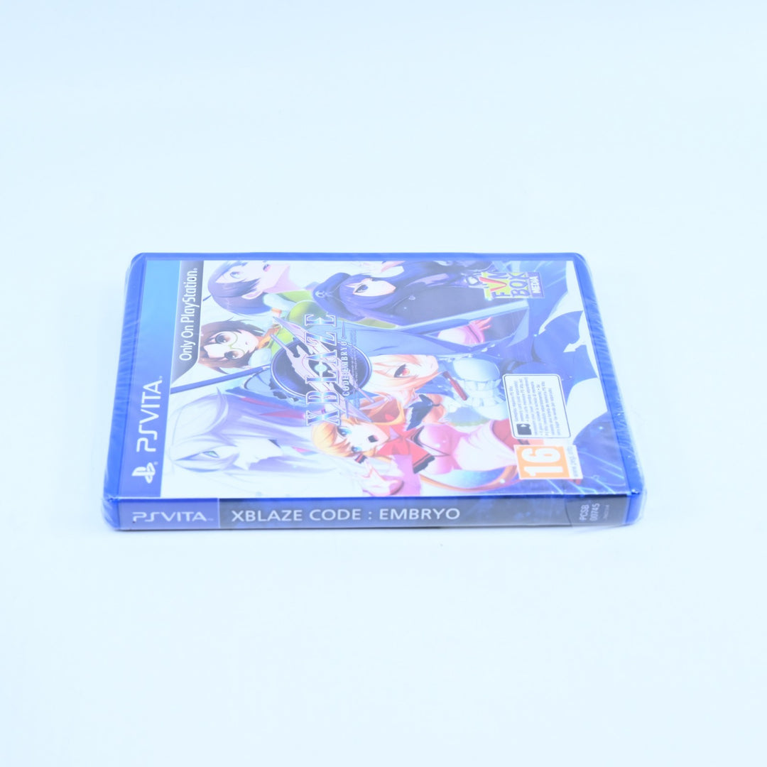 SEALED! Xblaze Code: Embryo - Sony PS Vita Game - FREE POST!