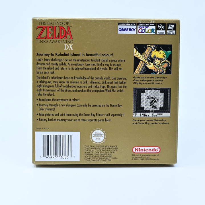 The Legend of Zelda Link's Awakening DX - Nintendo Gameboy Color Boxed Game