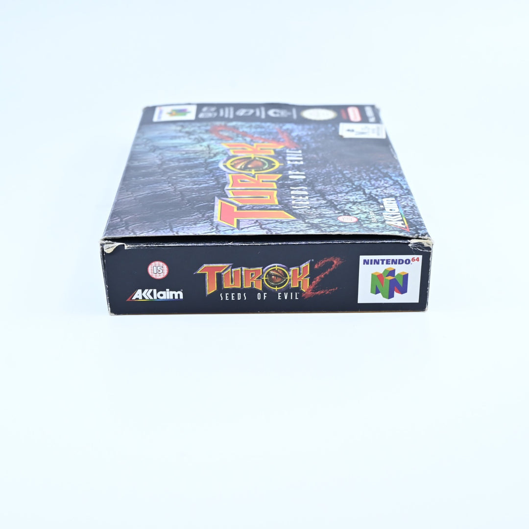 Turok 2: Seeds of Evil - N64 / Nintendo 64 Boxed Game - PAL - FREE POST!
