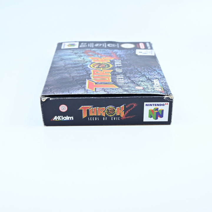 Turok 2: Seeds of Evil - N64 / Nintendo 64 Boxed Game - PAL - FREE POST!