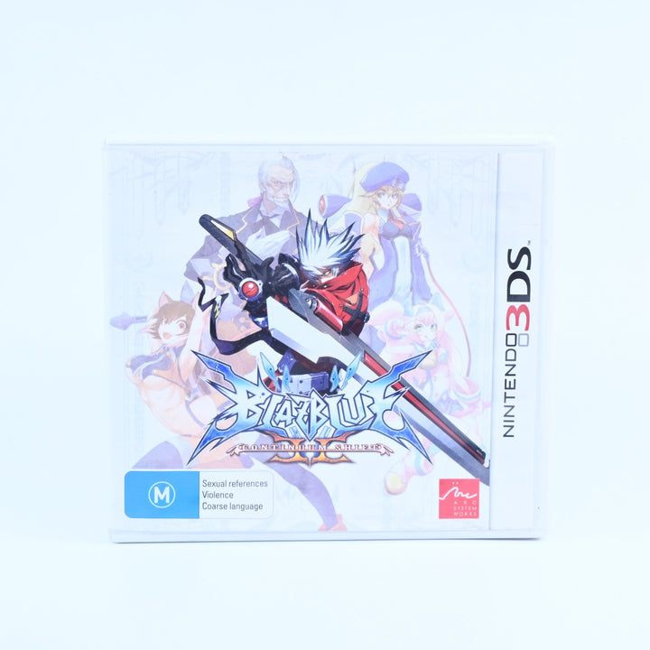 BlazBlue: Continuum Shift - Nintendo 3DS Game - PAL + Manual - FREE POST!