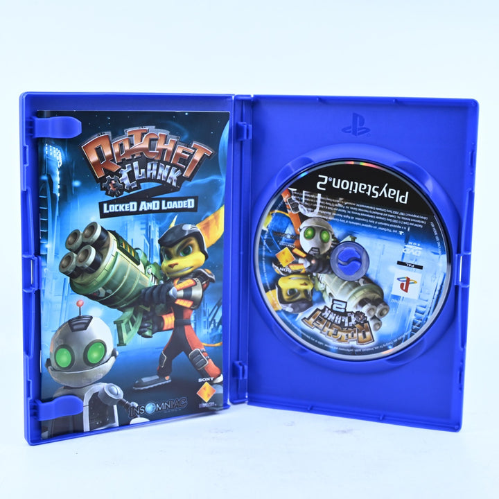 Ratchet &amp; Clank 2: Locked and Loaded - Sony Playstation 2 / PS2 Game + Manual