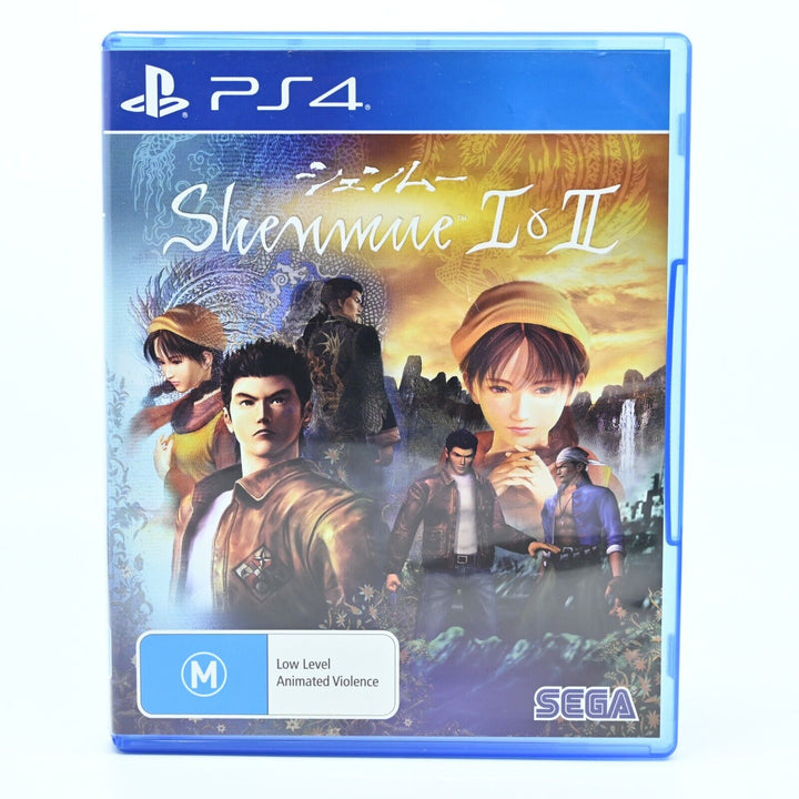 Shenmue I & II - Sony Playstation 4 / PS4 Game + Manual - MINT DISC!