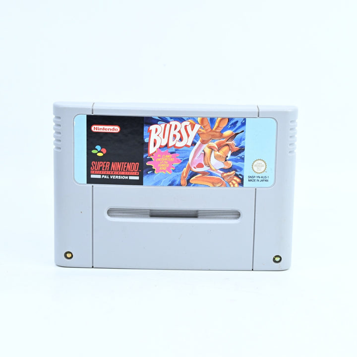 Bubsy - Super Nintendo / SNES Game - PAL - FREE POST!