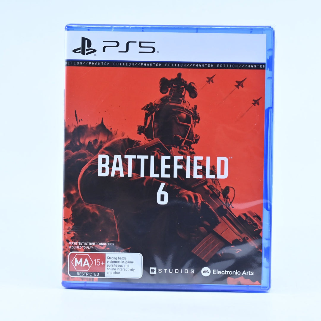 SEALED! Battlefield 6: Phantom Edition with Bag - Sony Playstation 5 / PS5 Game