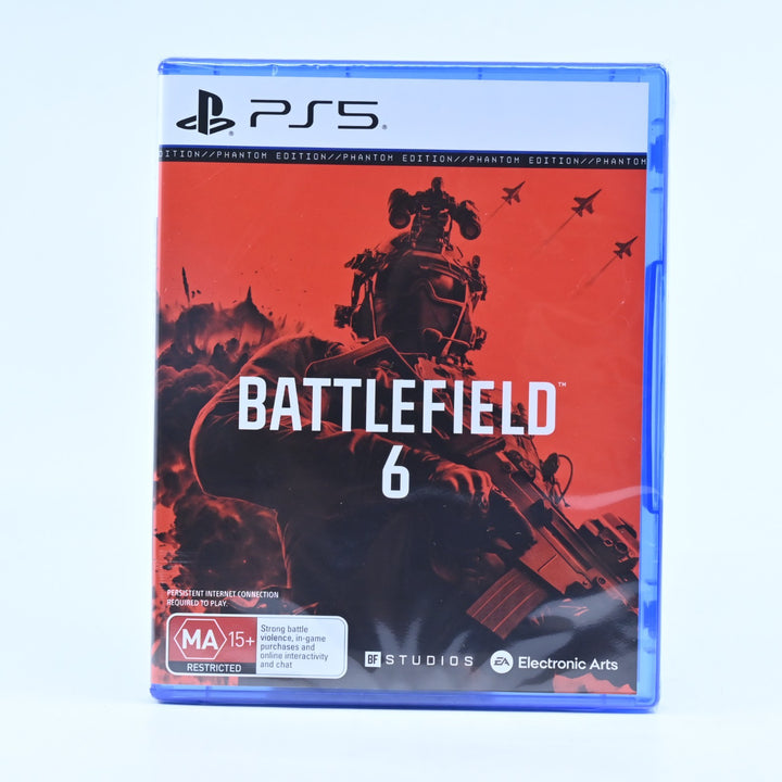SEALED! Battlefield 6: Phantom Edition with Bag - Sony Playstation 5 / PS5 Game