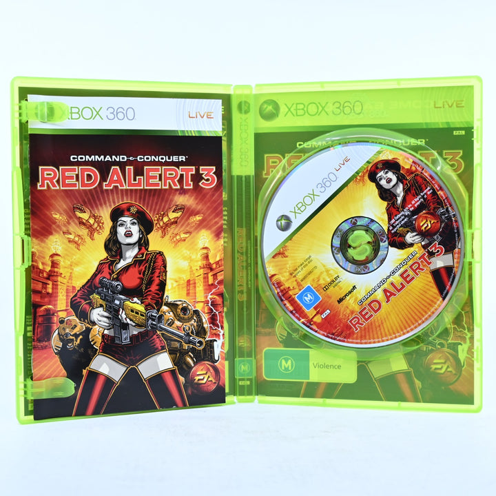 Command & Conquer: Red Alert 3 - Xbox 360 Game + Manual - PAL - MINT DISC!