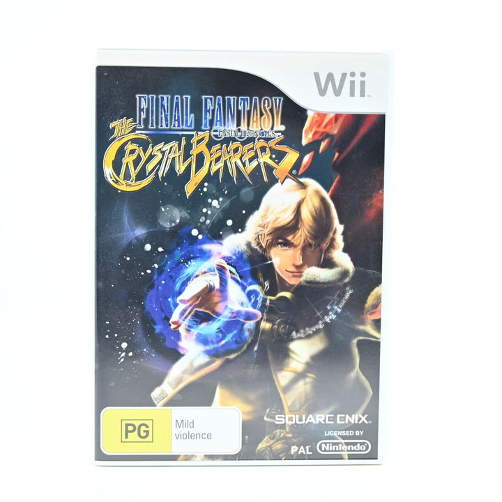 Final Fantasy Crystal Chronicles The Crystal Bearers- Nintendo Wii Game + Manual