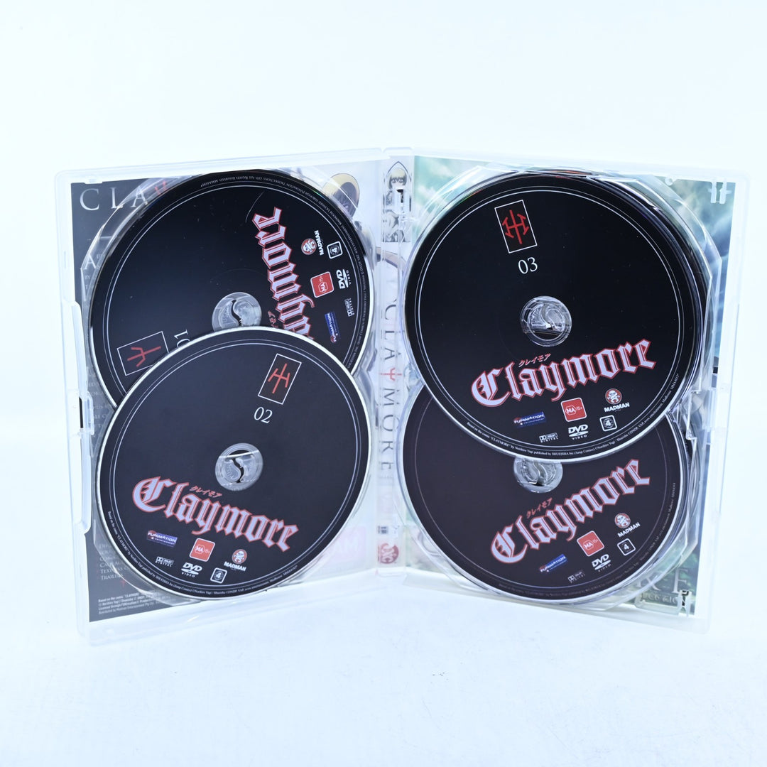 Claymore - Complete Collection + Booklet - Region 4 - Anime DVD