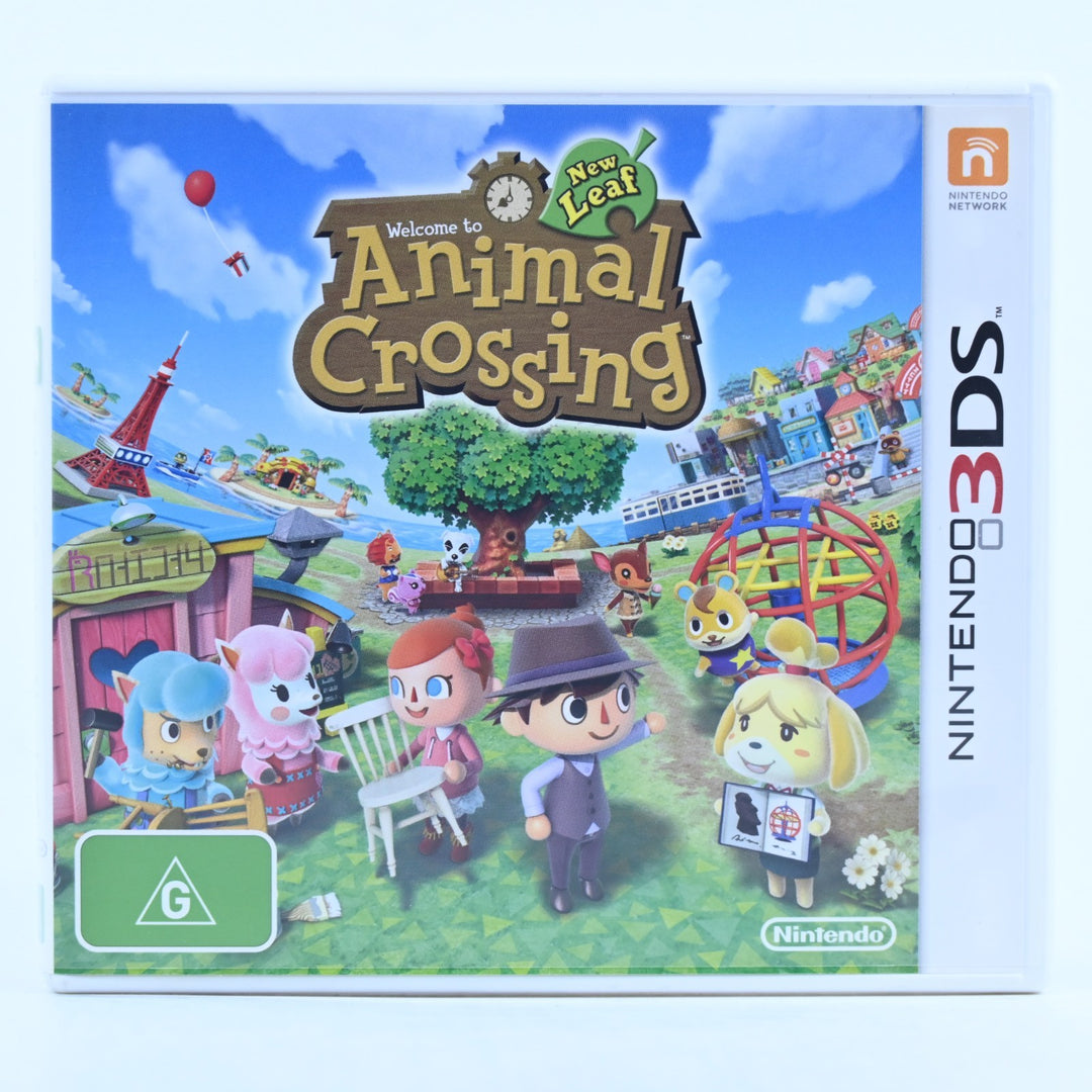 Animal Crossing: New Leaf - Nintendo 3DS Game - PAL + Manual - FREE POST!